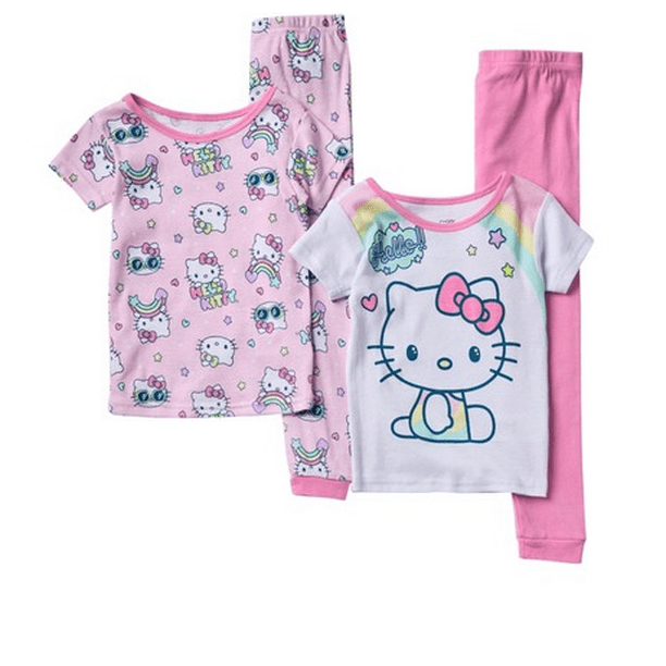 Hello Kitty Baby Girls 100% Cotton Footie Coverall 